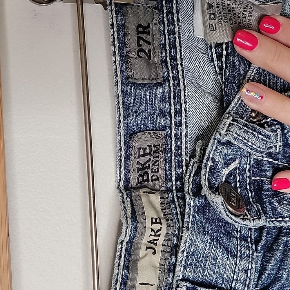 BKE JAKE SIZE 27 REGULAR Buckle Denim Jeans - Picture 2 of 7